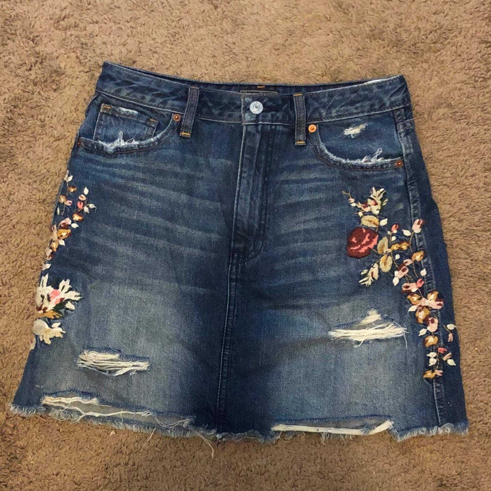 Abercrombie & Fitch Denim Skirt